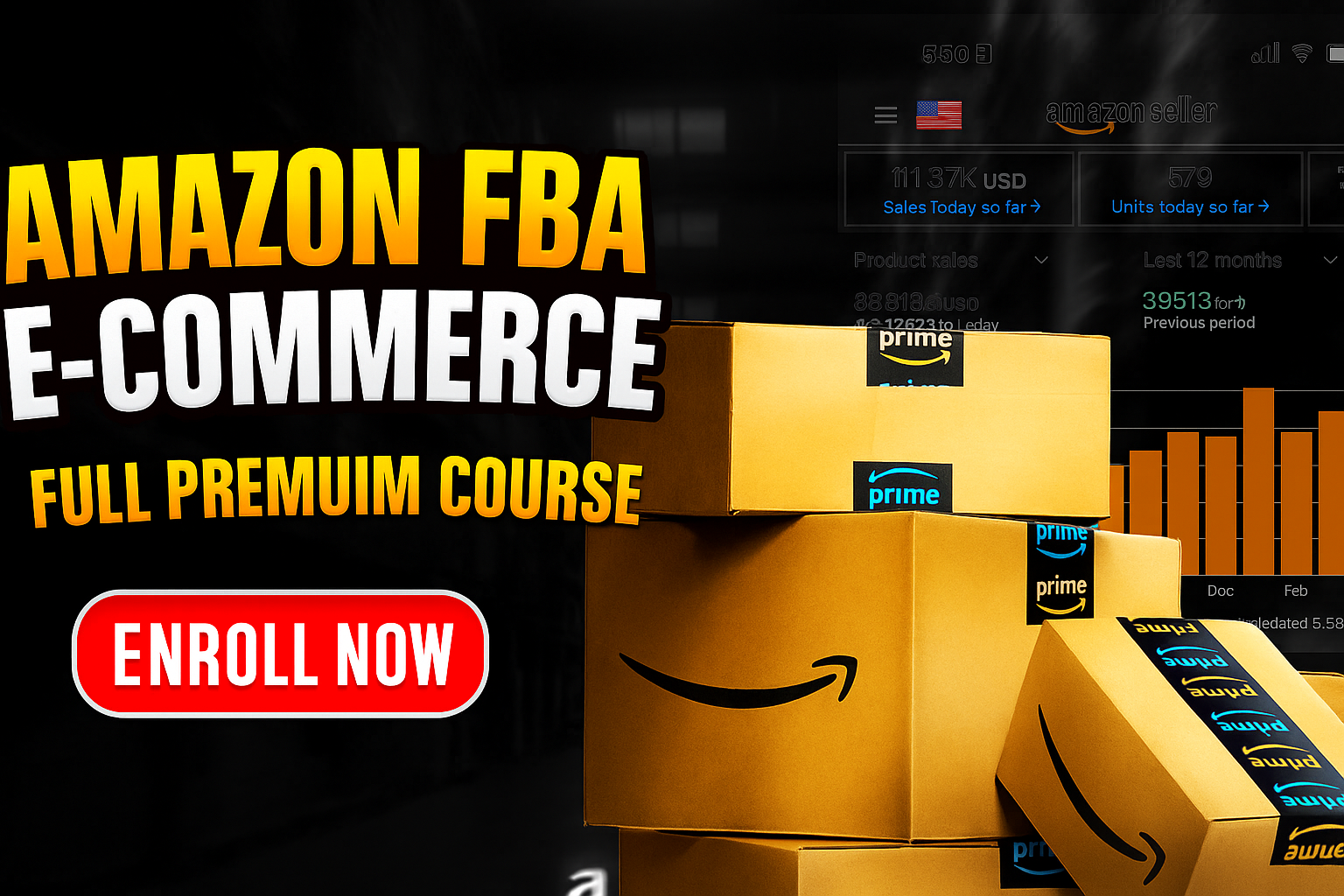 2025 E-COMMERCE AMAZON FBA-FBM , MASTER COURSE.